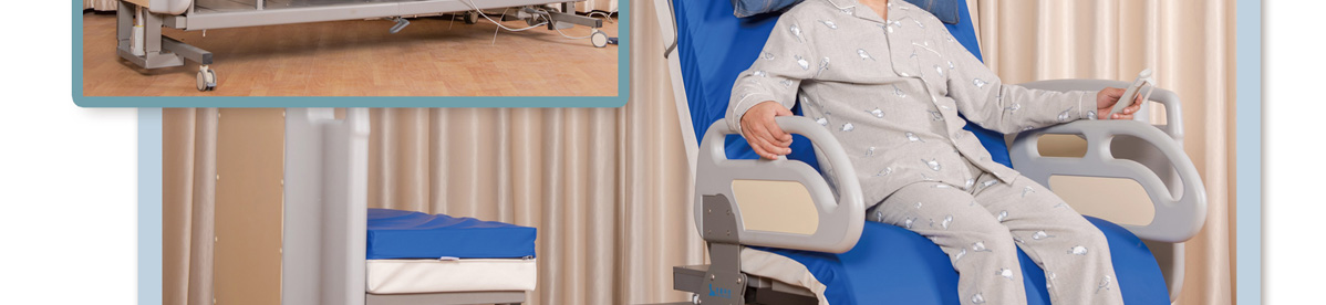 半自動護(hù)理床