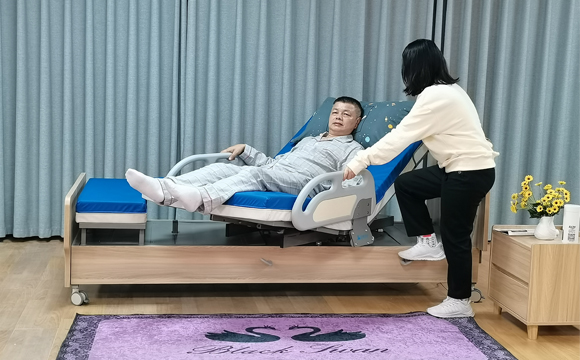 半自動護(hù)理床