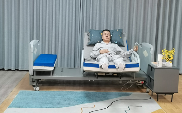 電動(dòng)升降護(hù)理床