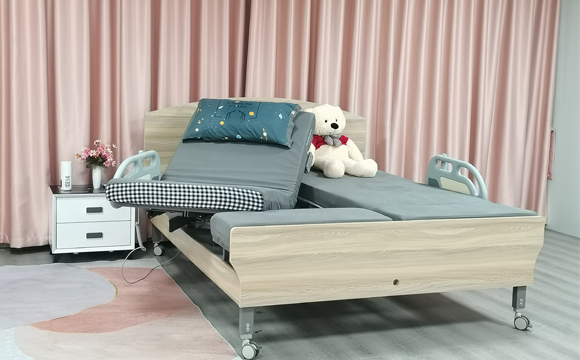 單旋轉(zhuǎn)雙人護(hù)理床