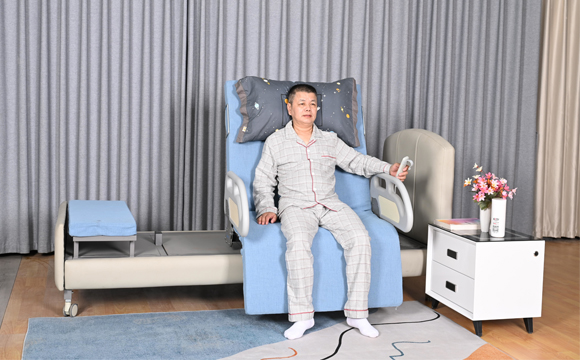 電動旋轉(zhuǎn)護理床