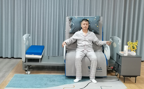 護(hù)理床坐立